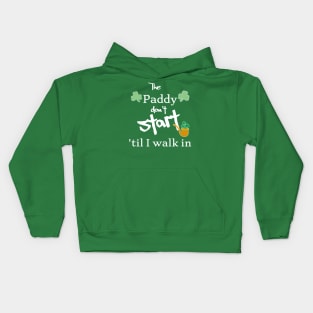 The Paddy don't start Kids Hoodie